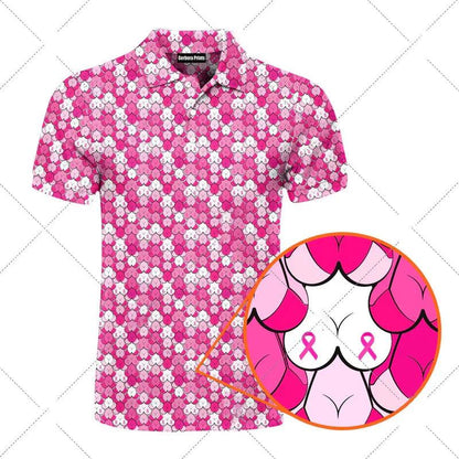 Funny Men's humorous printed golf polos. NSFW Not Safe for Work. Breathable. Hidden images. Adult polos.