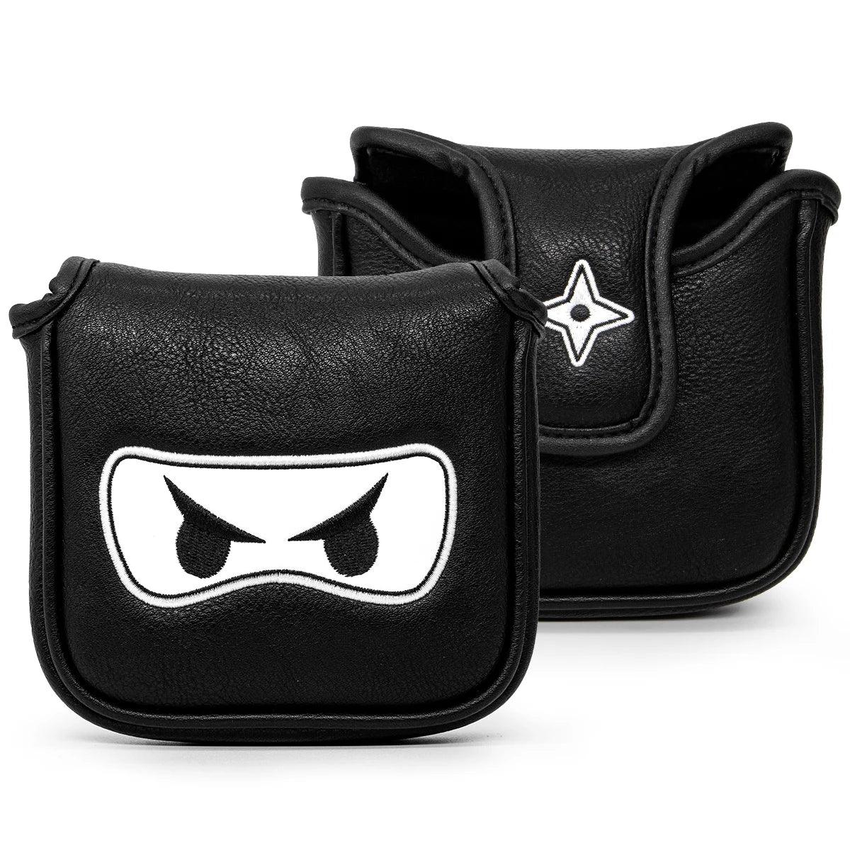 Ninja Golf Club Headcover Set - Driver Headcover, Hybrid Headcover, Fairway Headcover, Iron Covers, Mallet & Blade