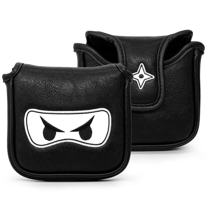 Ninja Golf Club Headcover Set - Driver Headcover, Hybrid Headcover, Fairway Headcover, Iron Covers, Mallet & Blade