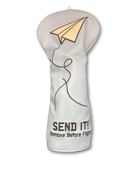 SEND IT! Remove Before Flight Blue Headcover