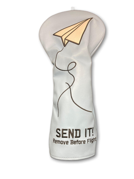 SEND IT! Remove Before Flight Blue Headcover