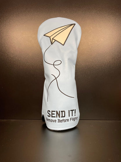 SEND IT! Remove Before Flight Blue Headcover