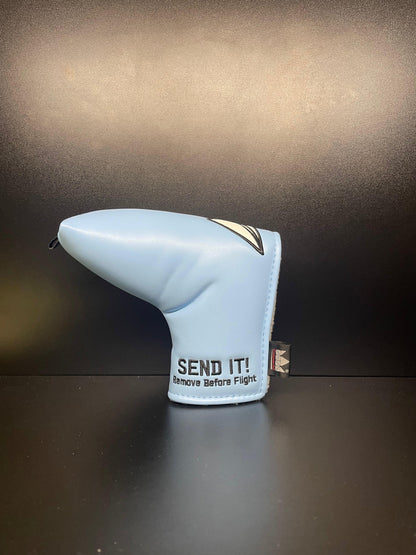 SEND IT! Remove Before Flight Blue Headcover
