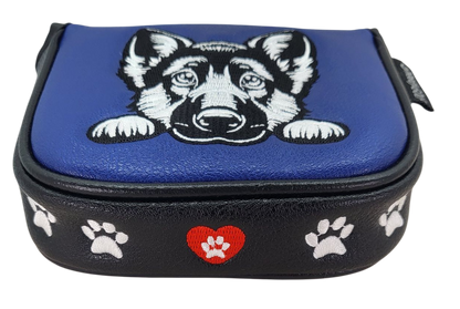 German Shepherd Embroidered Putter Cover by ReadyGOLF  -  Mallet