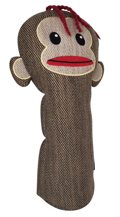 Sock Monkey Embroidered Driver Headcover by ReadyGOLF