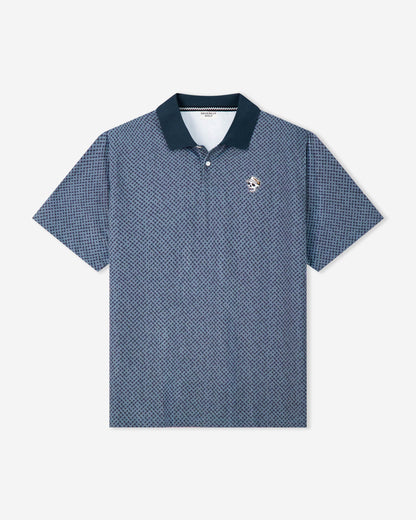 Labyrinth Polo - Navy / Western Sky