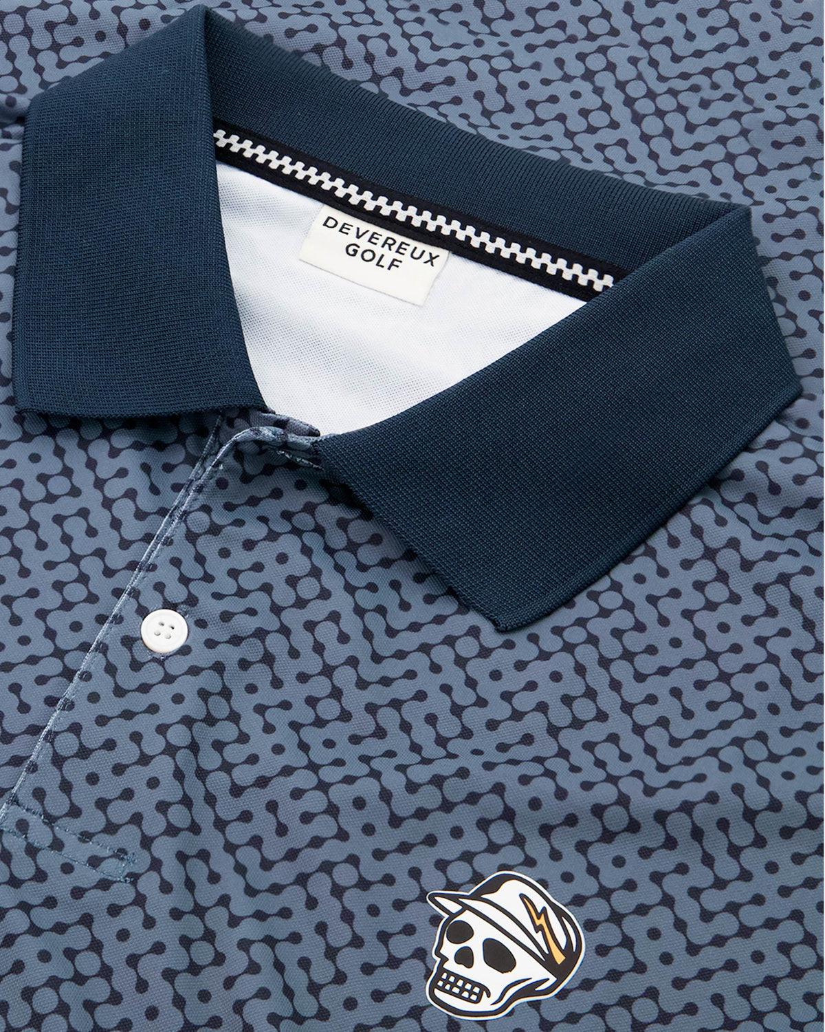 Labyrinth Polo - Navy / Western Sky