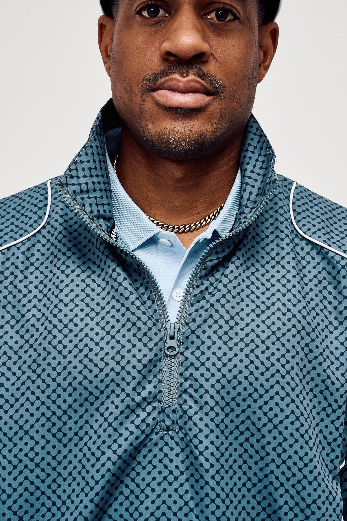 Pullover Piped QTR Zip - Western Sky Labyrinth