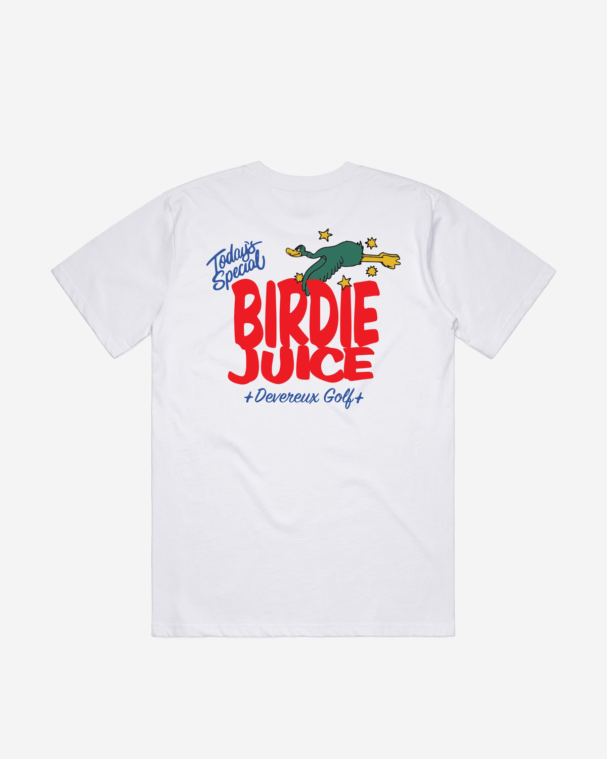 Birdie Juice Men's Golf T-Shirt – White