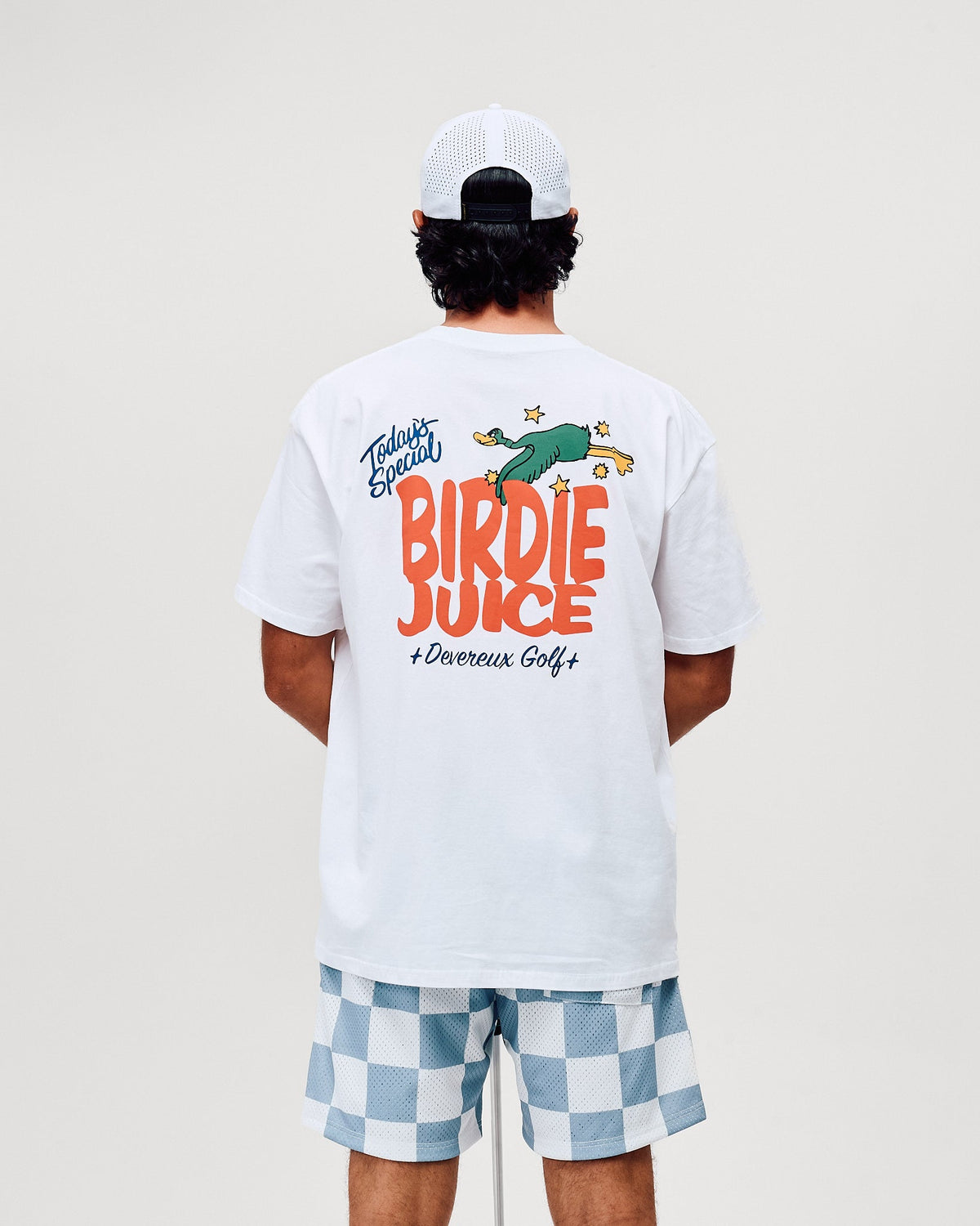 Birdie Juice Men's Golf T-Shirt – White