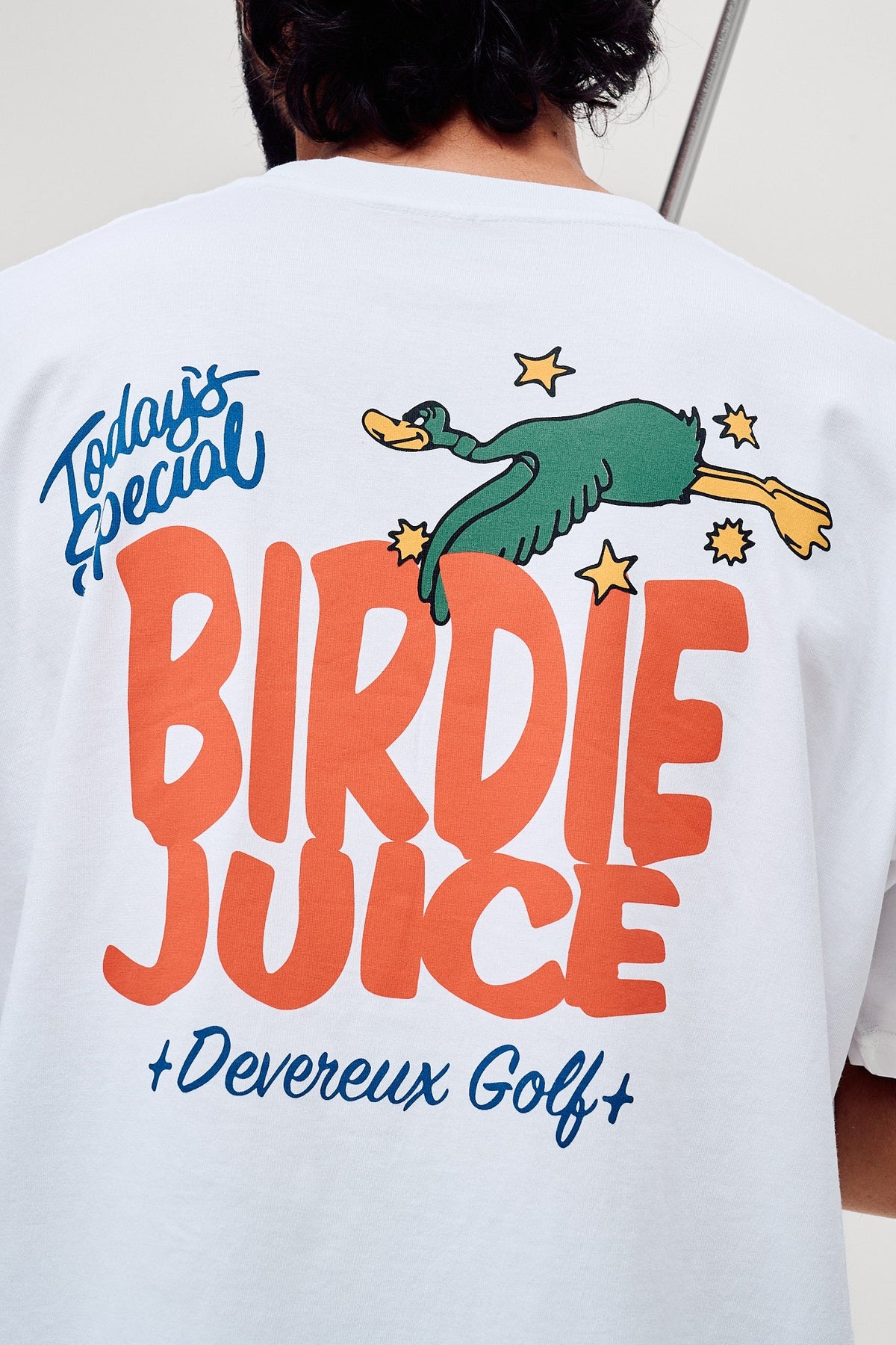 Birdie Juice Men's Golf T-Shirt – White