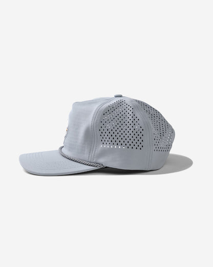 Skull Caddie Performance Rope Hat - Light Grey