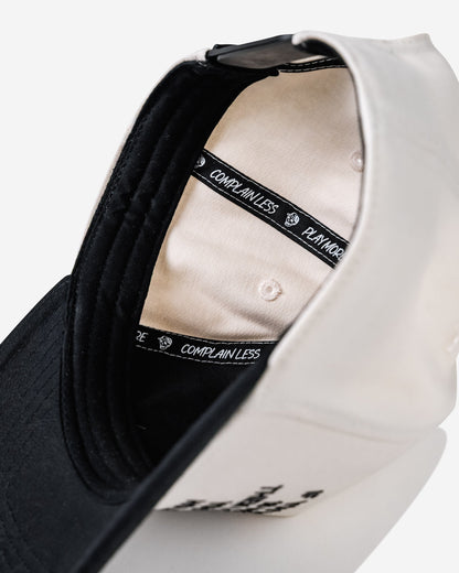 A-Player Phrase Hat - Cream / Black