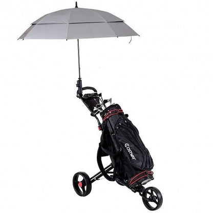 Foldable 3 Wheel Golf Pull Push Cart Trolley