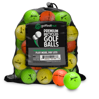 Used Srixon Color Mix Golf Balls - Mesh Bag