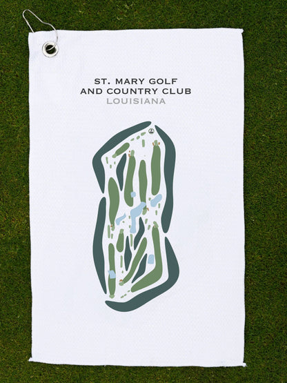 St Mary Golf & Country Club, Louisiana - Printed Golf Courses