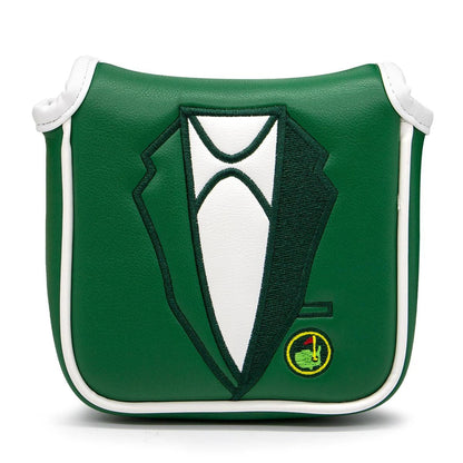 Golf Head covers The Green Jacket Golf Head covers Set for Golf Iron Driver Fairway Hybrid Blade Putter Mallet Putter Covers