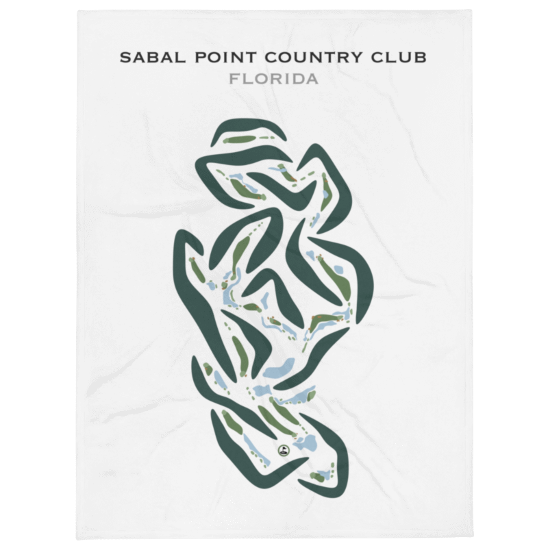 Sabal Point Country Club, Florida - Printed Golf Courses