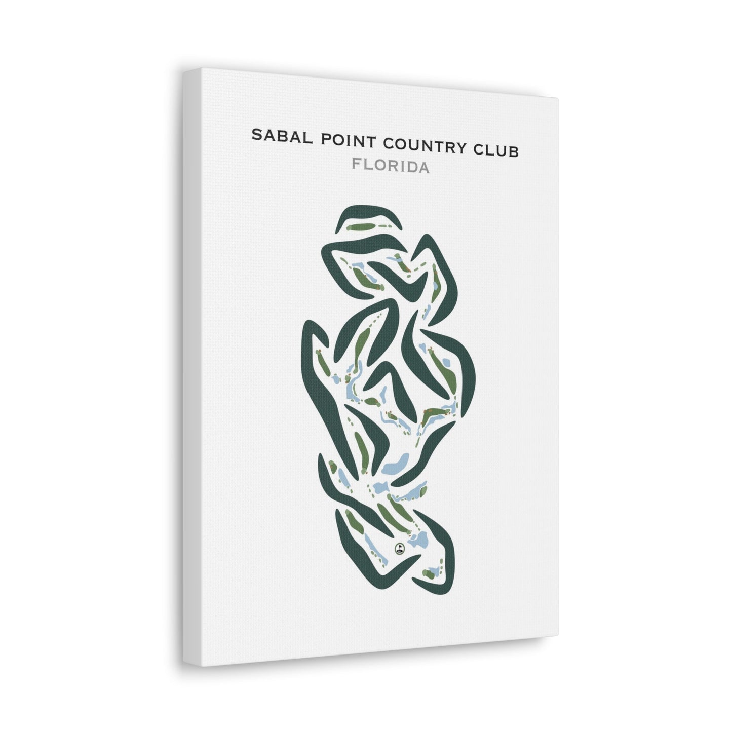 Sabal Point Country Club, Florida - Printed Golf Courses