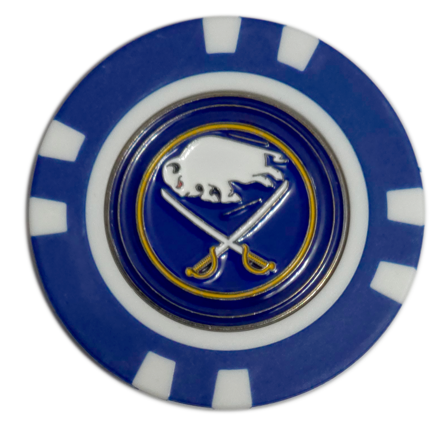 Officially Licensed Buffalo Sabres Poker Chip Ball Marker