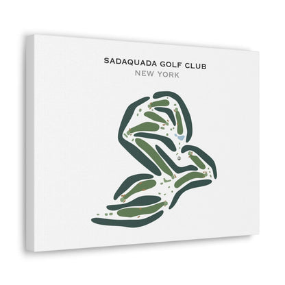 Sadaquada Golf Club, New York - Printed Golf Courses