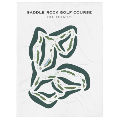 Saddle Rock Golf Course, Colorado - Printed Golf Courses