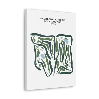 Saddleback Ridge, Iowa - Printed Golf Courses