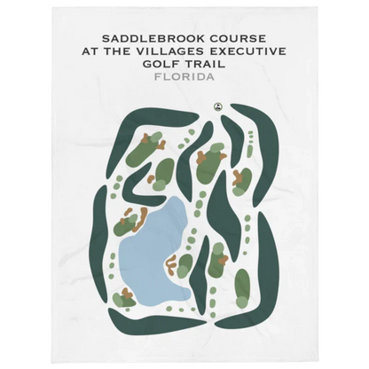 Saddlebrook Course at The Villages Executive Golf Trail, Florida - Printed Golf Courses