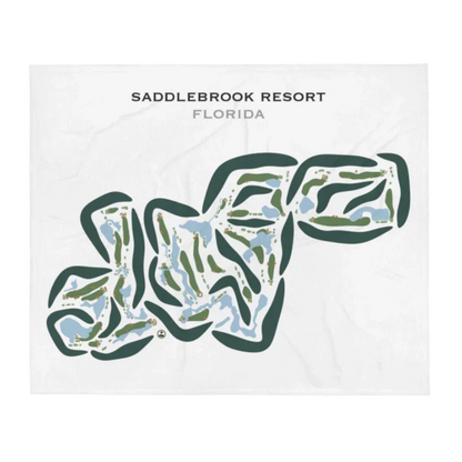 Saddlebrook Resort, Florida - Printed Golf Courses