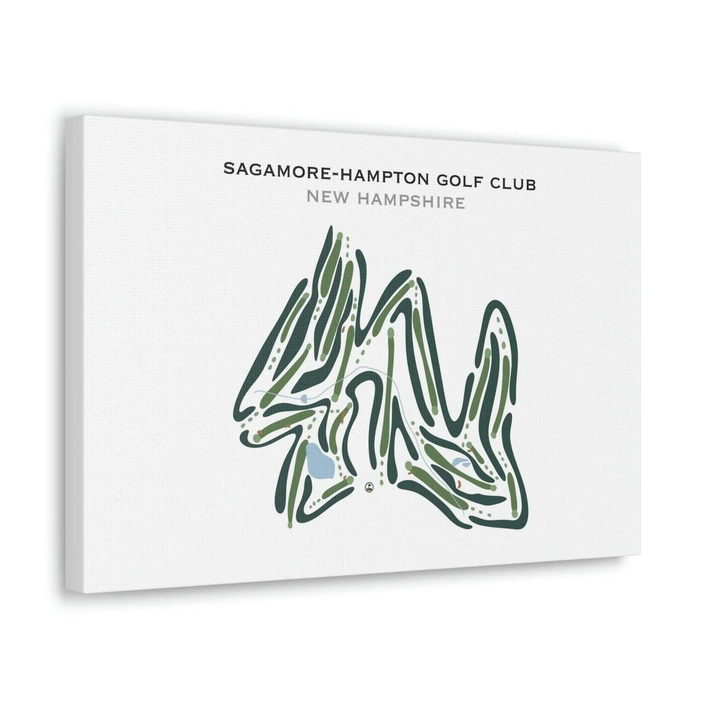 Sagamore - Hampton Golf Club, New Hampshire - Printed Golf Courses