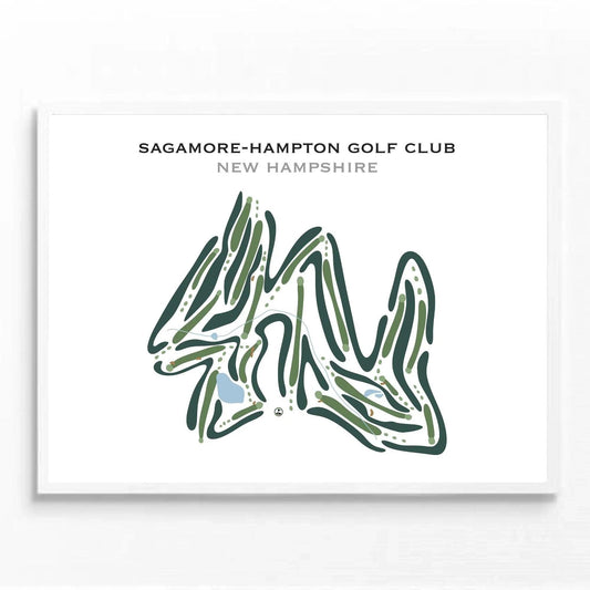 Sagamore - Hampton Golf Club, New Hampshire - Printed Golf Courses
