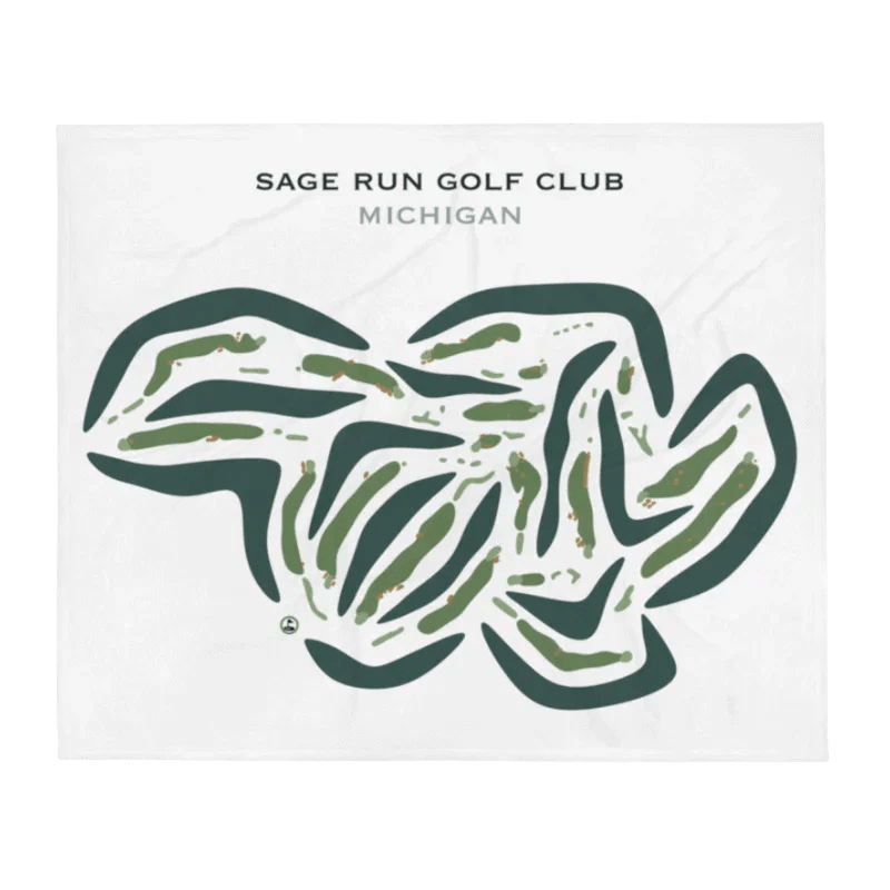 Sage Run Golf Club, Michigan - Printed Golf Courses