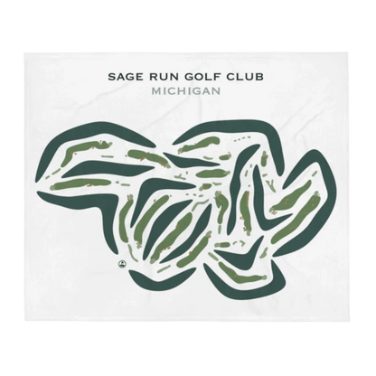 Sage Run Golf Club, Michigan - Printed Golf Courses