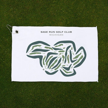 Sage Run Golf Club, Michigan - Printed Golf Courses