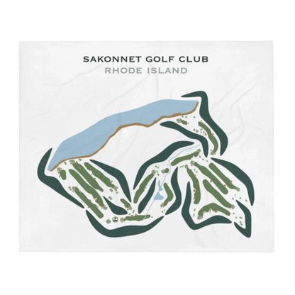 Sakonnet Golf Club, Rhode Island - Printed Golf Course