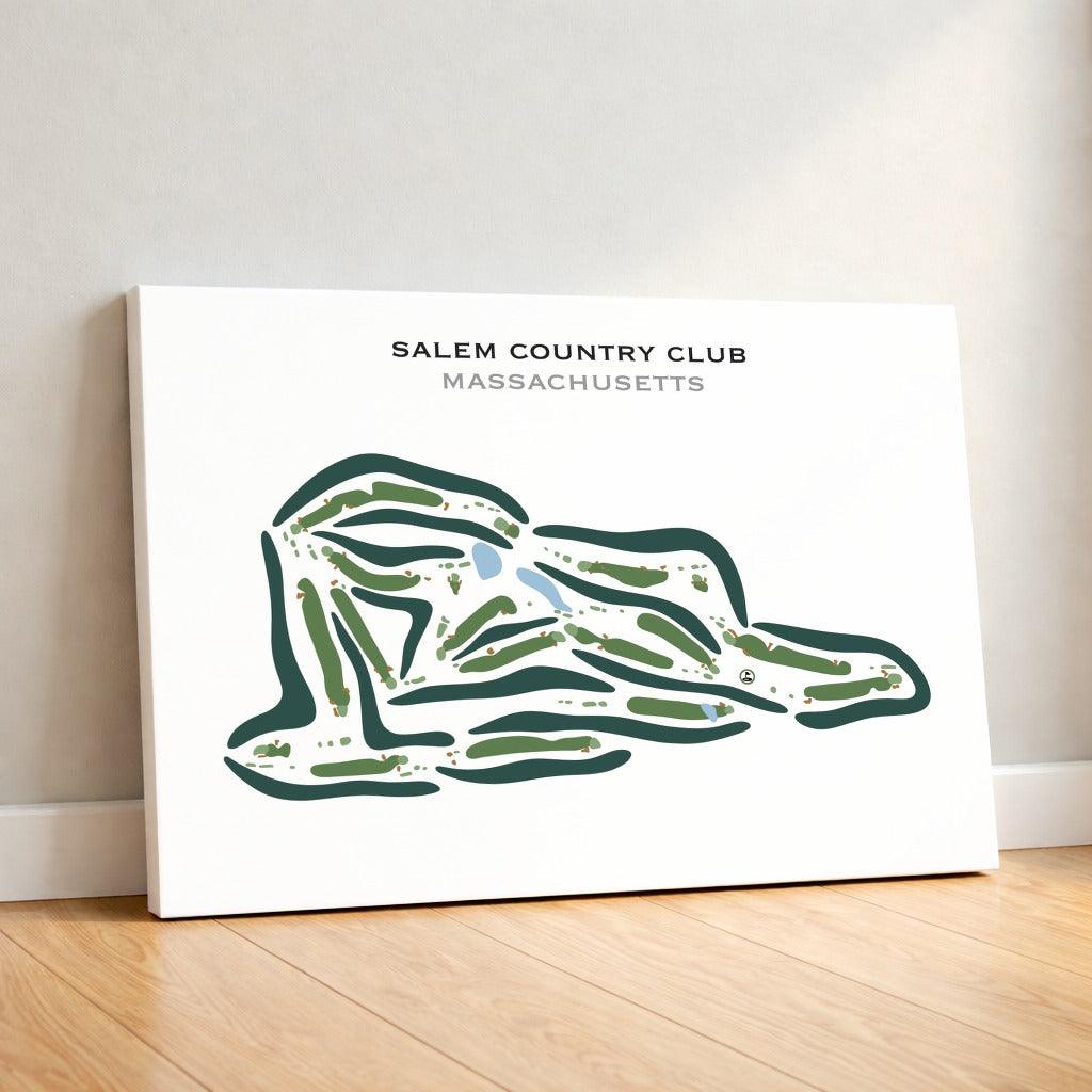 Salem Country Club, Massachusetts - Printed Golf Courses