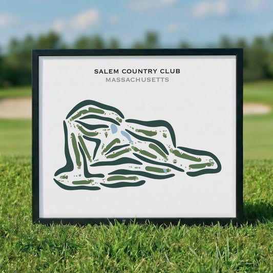 Salem Country Club, Massachusetts - Printed Golf Courses