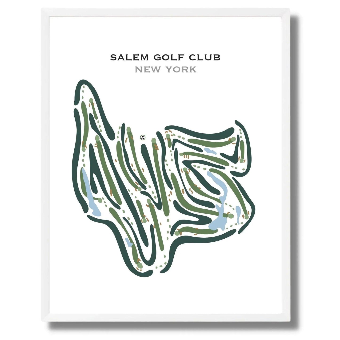 Salem Golf Club‎, New York - Printed Golf Courses