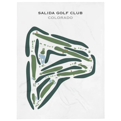 Salida Golf Club, Colorado - Printed Golf Courses