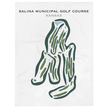 Salina Municipal Golf Course, Kansas - Printed Golf Courses