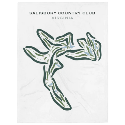 Salisbury Country Club, Virginia - Printed Golf Courses