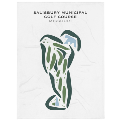 Salisbury Municipal Golf Course, Missouri - Printed Golf Courses