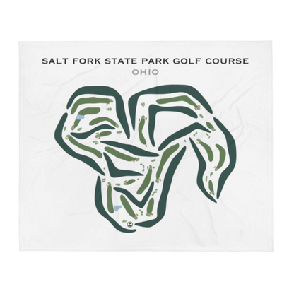 Salt Fork State Park Golf Course, Ohio - Printed Golf Courses