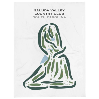 Saluda Valley Country Club, South Carolina - Printed Golf Courses