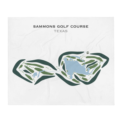 Sammons Golf Course, Texas - Printed Golf Courses