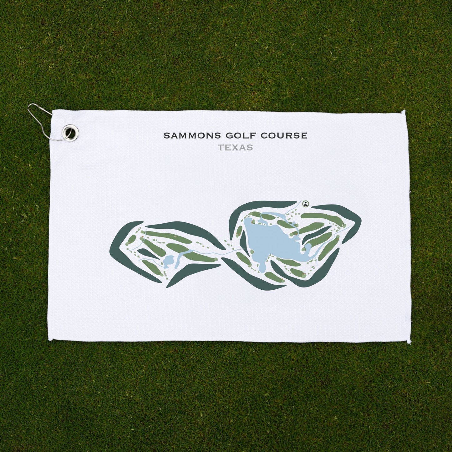 Sammons Golf Course, Texas - Printed Golf Courses