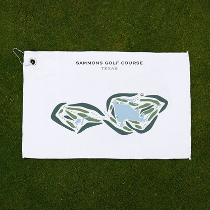 Sammons Golf Course, Texas - Printed Golf Courses
