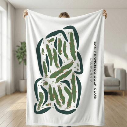 San Francisco Golf Club, California - Printed Golf Courses