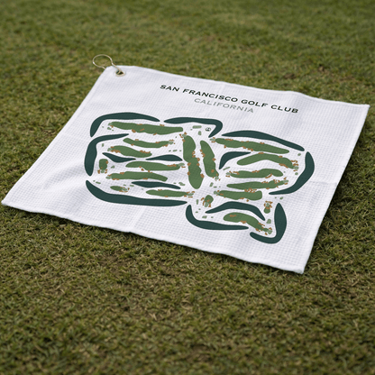 San Francisco Golf Club, California - Printed Golf Courses