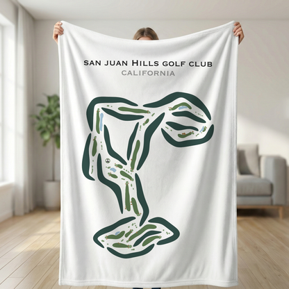 San Juan Hills Golf Club, California - Printed Golf Courses